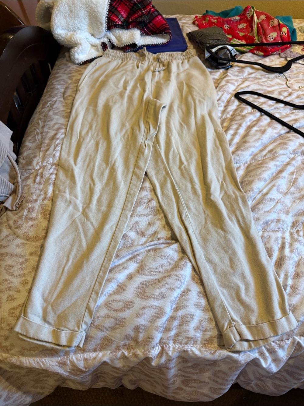 Classic womens  Beige Pull-On Pants
